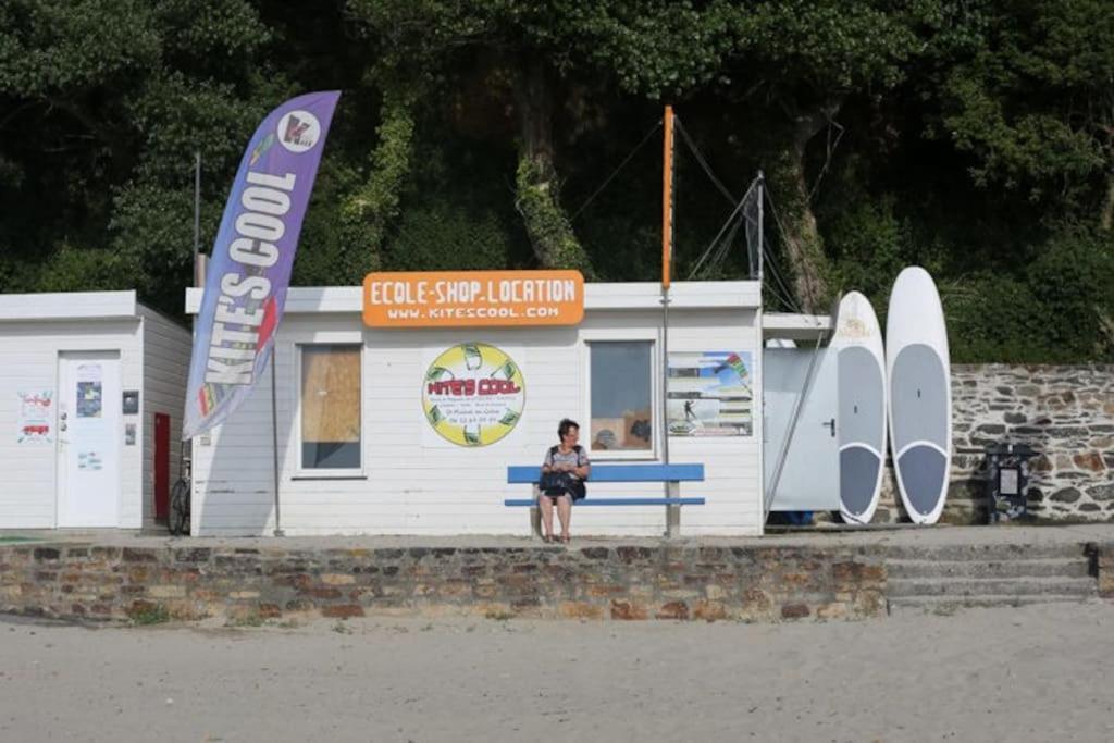 Ty Ar Mor Maison De La Mer, A 40 M De La Plage Saint-Michel-en-Greve Екстер'єр фото